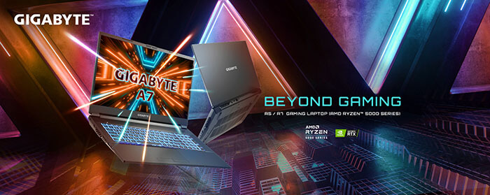 AMD YES！GIGABYTE Unveils New Ryzen-powered Gaming Laptops