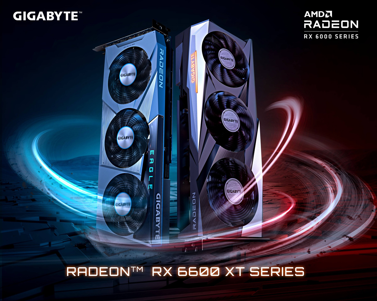 GIGABYTE Launches AMD Radeon™ RX 6600 XT Series Graphics Cards ...