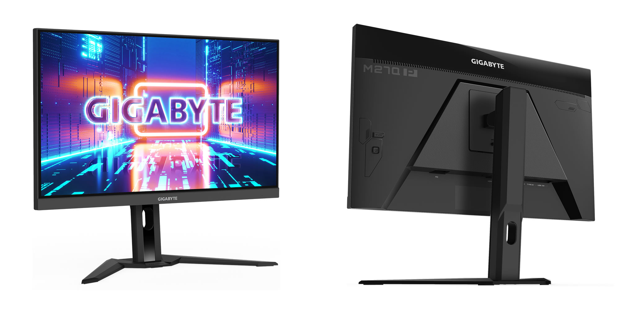 ゲーミングモニター GIGABYTE M27Q P Gaming Monitor (27型/SS IPS QHD ...