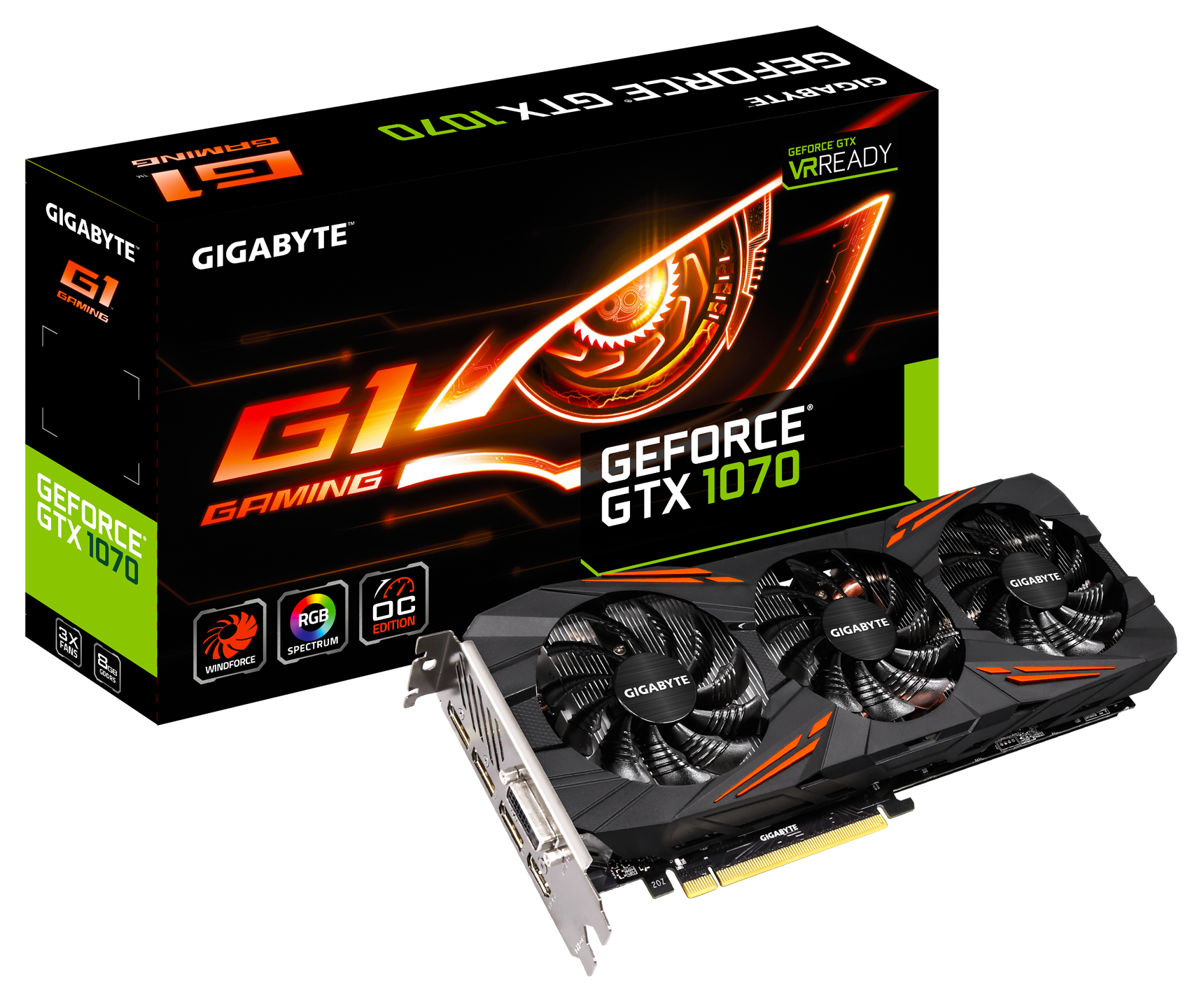Releases GeForce® 1070 G1 GAMING Graphics Card | Noticias - GIGABYTE Ecuador