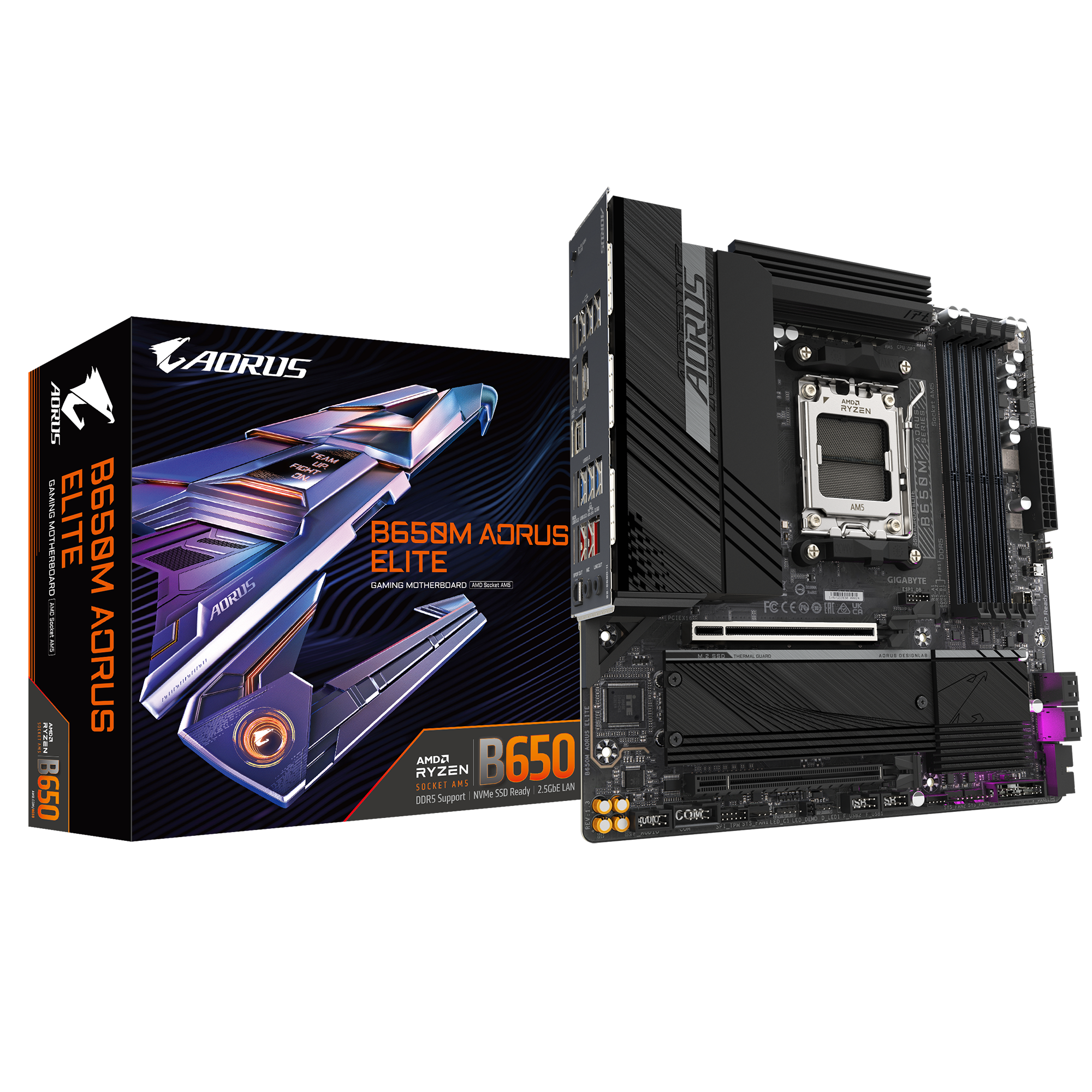 B650m Aorus Elite Rev 1 3 Преимущества Материнские платы Gigabyte