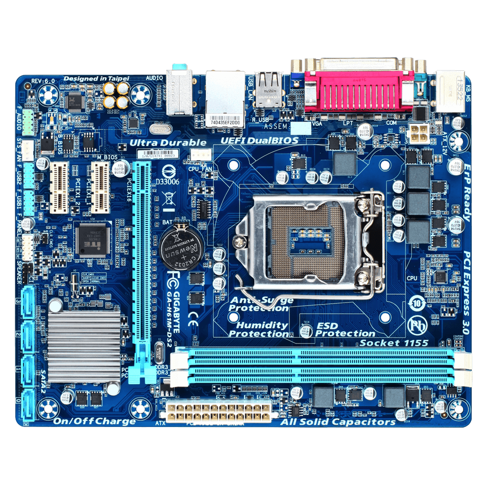 Gigabyte 2025 h61 motherboard