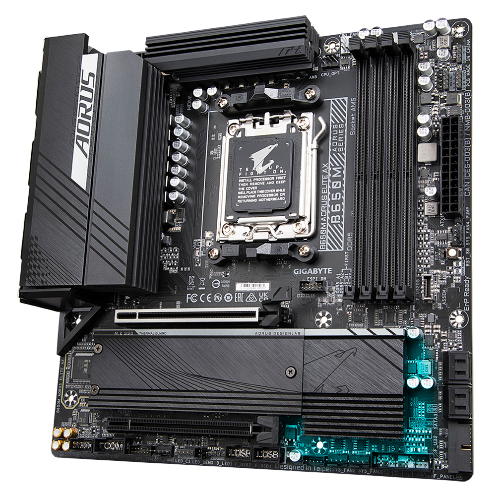 Gigabyte B650 AORUS ELITE AX Motherboard ATX AMD AM5