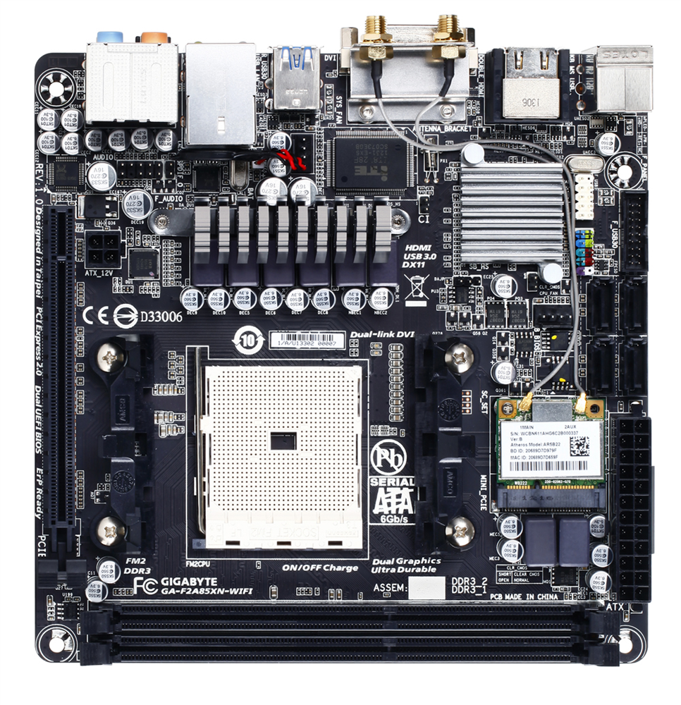 Gigabyte hot sale fm2+ motherboard