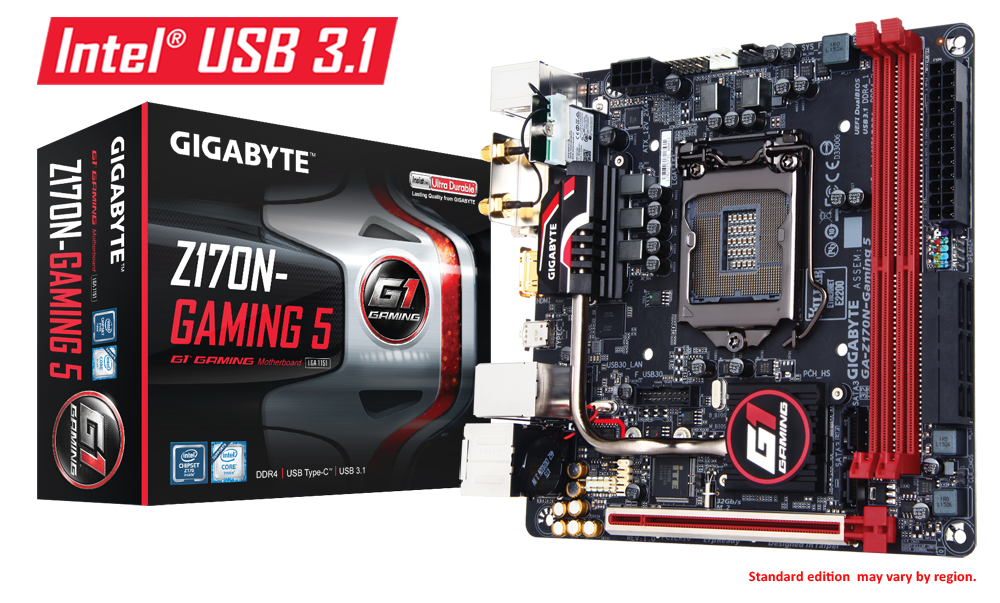 GA-Z170N-Gaming 5 (Rev. 1.0) - Key features | Motherboard