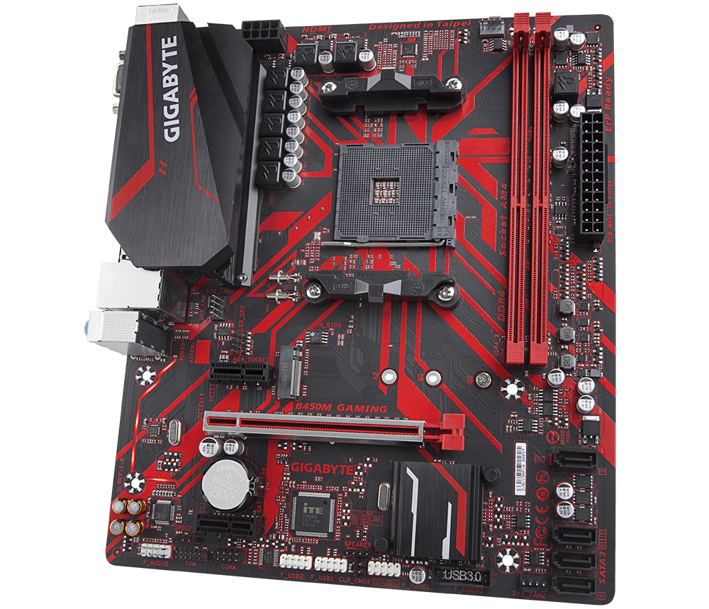 B450M GAMING Rev. 1.x Key features Motherboard GIGABYTE