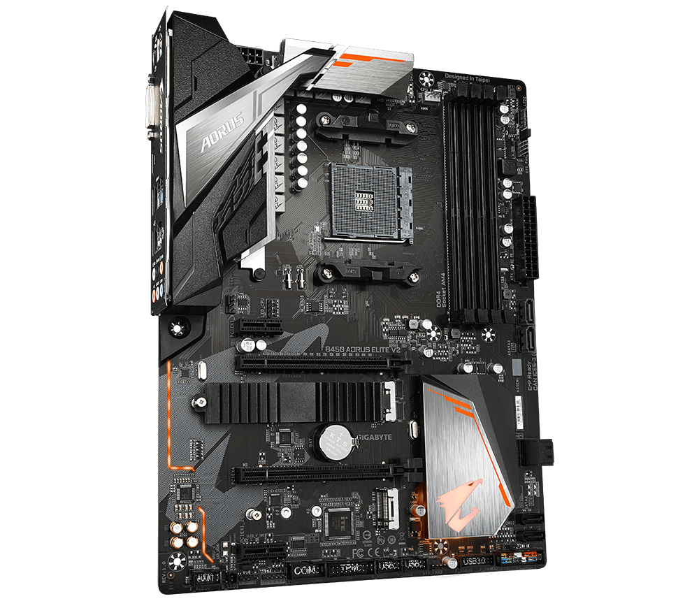 B450 AORUS Elite V2 Rev. 1.x Key features Motherboard GIGABYTE