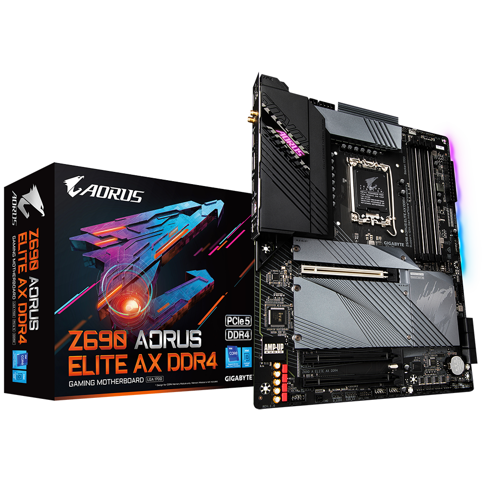 Z690 AORUS ELITE AX DDR4 (Rev. 1.x) - Key features | Motherboard