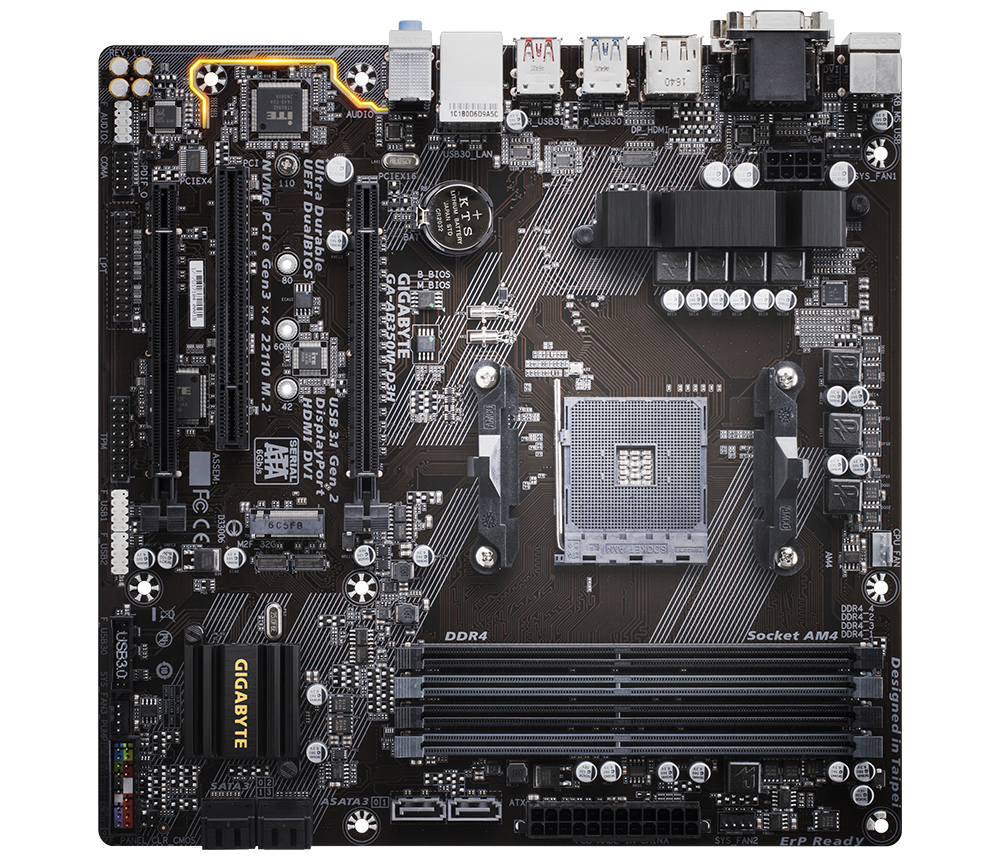 GA-AB350M-D3H (Rev. 1.0) - Key features | Motherboard GIGABYTE