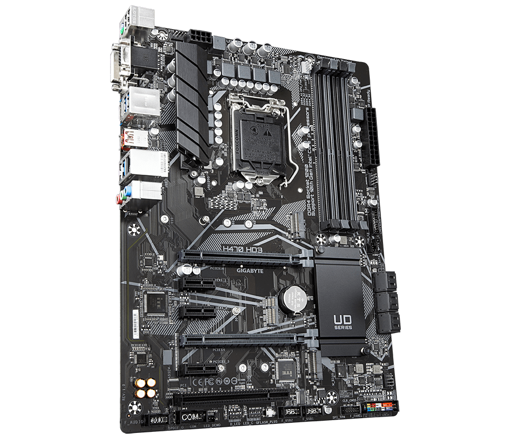 H470 HD3 (Rev. 1.0) - Key features | Motherboard GIGABYTE