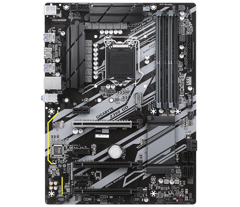 Z390 UD (Rev. 1.0) - Key features | Motherboard GIGABYTE