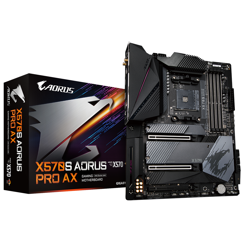 X570S AORUS PRO AX (Rev. 1.1) - Преимущества | Материнские платы GIGABYTE