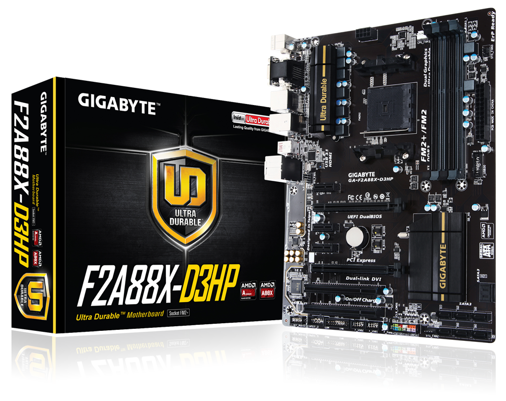 GA-F2A88X-D3HP (Rev. 1.0) - Преимущества | Материнские платы GIGABYTE