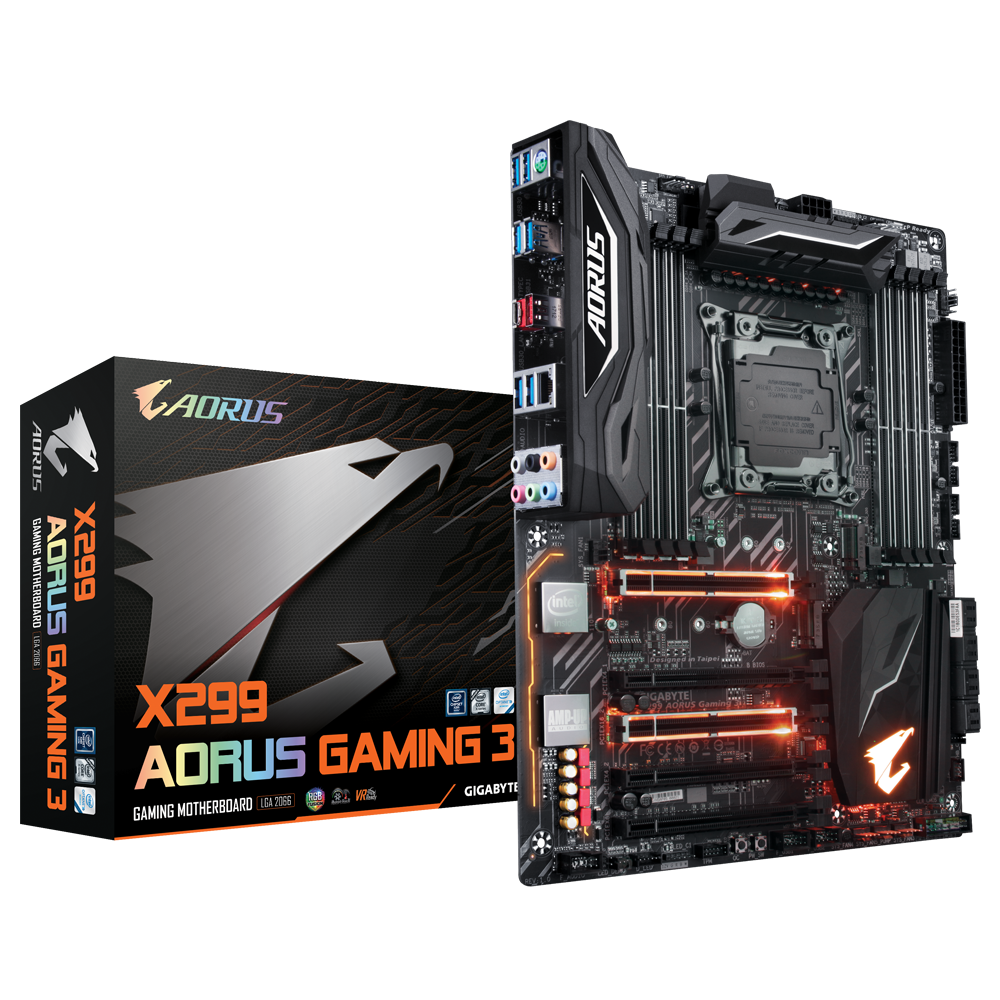 X299 AORUS Gaming 3 (Rev. 1.0) - Преимущества | Материнские платы GIGABYTE