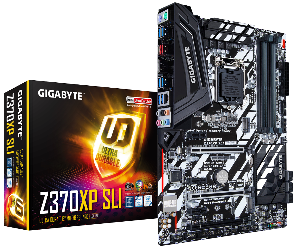 Z370XP SLI (Rev. 1.0) - Преимущества | Материнские платы GIGABYTE