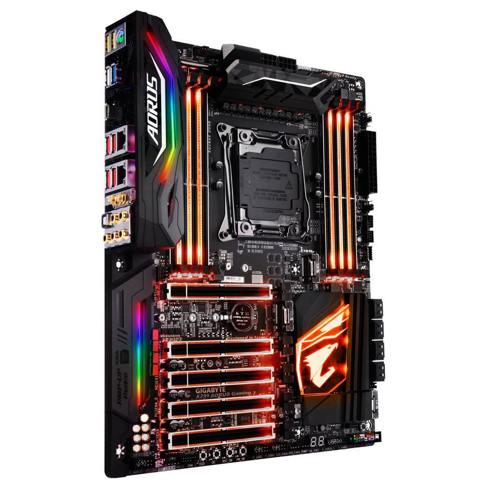 X299 AORUS Gaming 7 (Rev. 1.0) - Преимущества | Материнские платы GIGABYTE