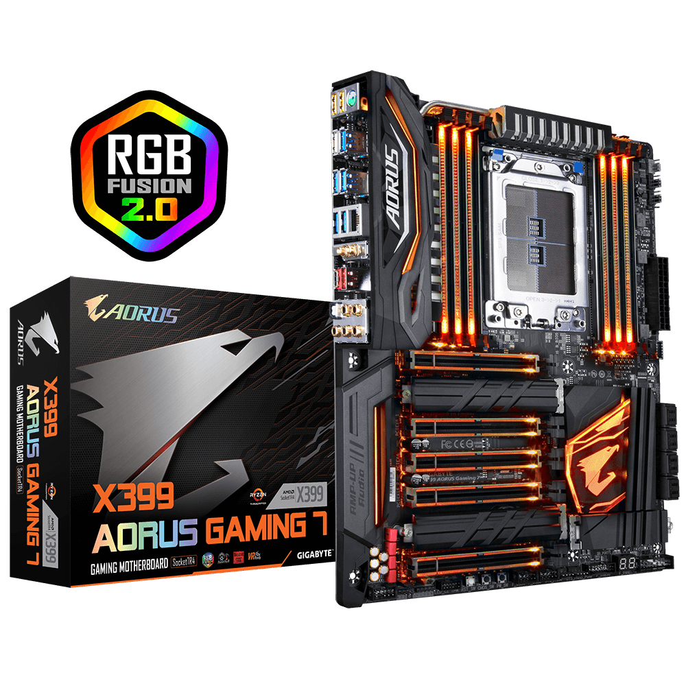 X399 AORUS Gaming 7 (Rev. 1.0) - Преимущества | Материнские платы GIGABYTE