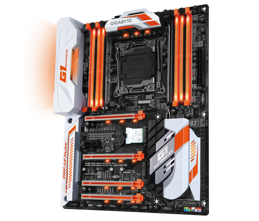 GA-X99-Phoenix SLI (Rev. 1.0) - Преимущества | Материнские платы GIGABYTE