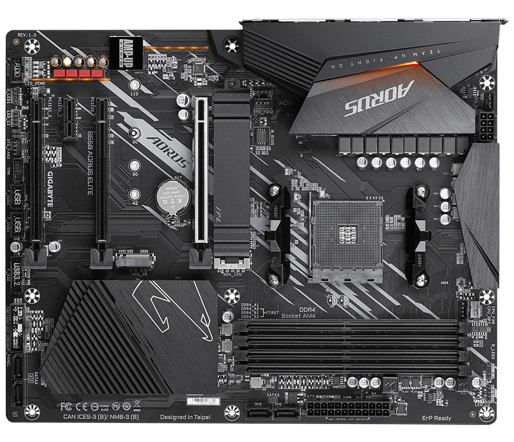 B550 AORUS ELITE (Rev. 1.0) - Преимущества | Материнские платы GIGABYTE