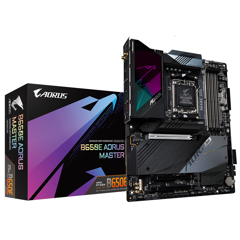 B650E AORUS MASTER (Rev. 1.0) - Преимущества | Материнские платы GIGABYTE