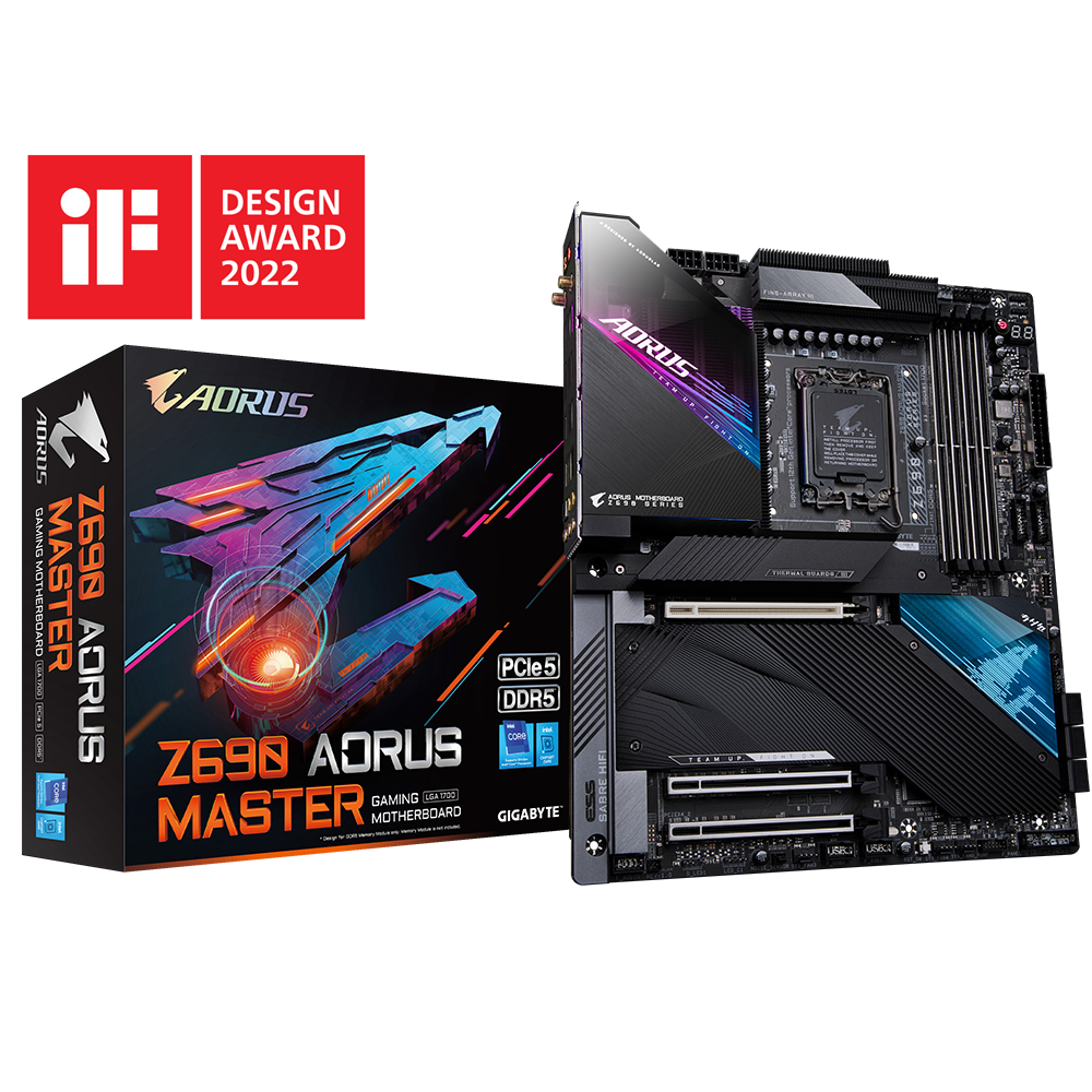 Z690 AORUS MASTER (Rev. 1.x) - Преимущества | Материнские платы GIGABYTE