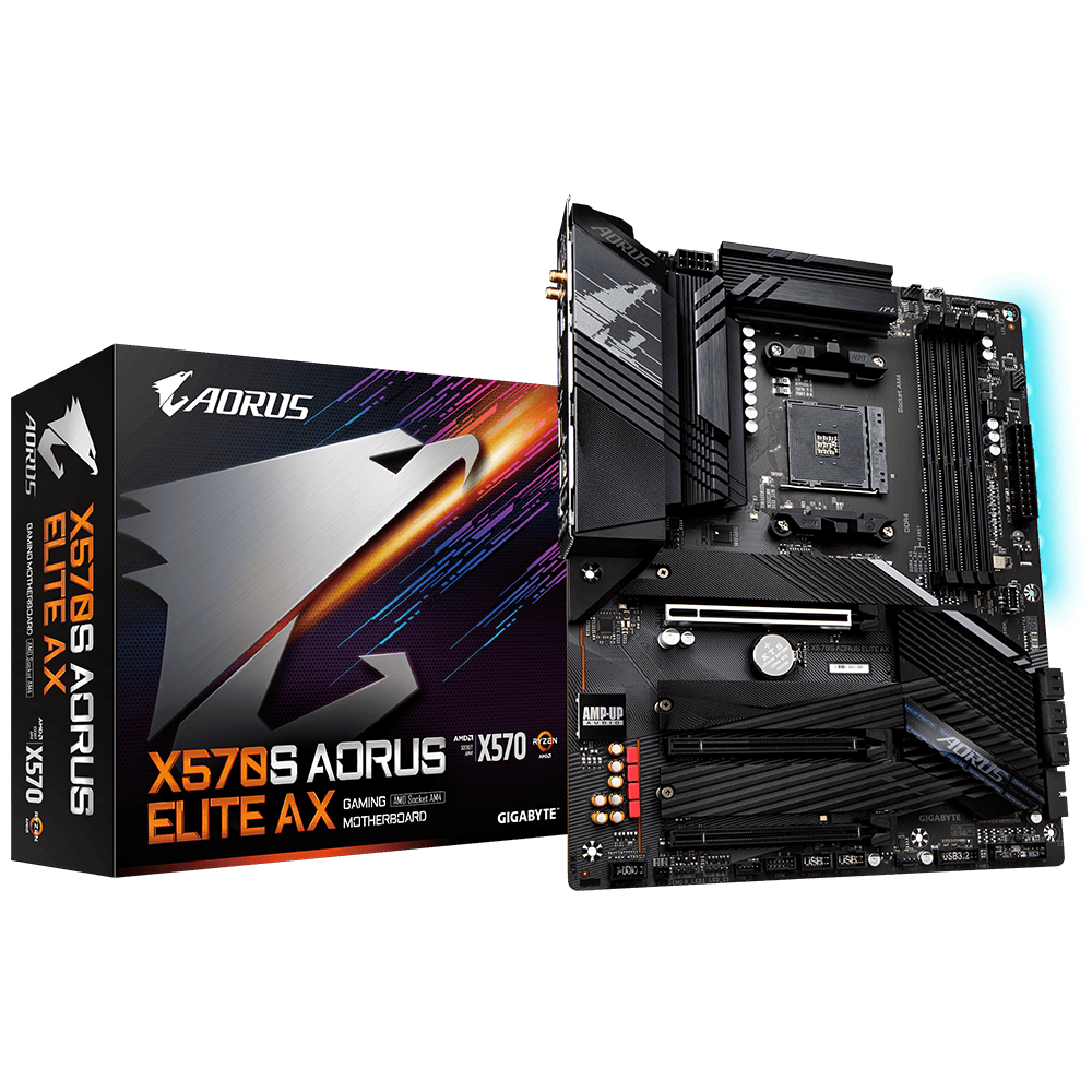 X570S AORUS ELITE AX (Rev. 1.1) - Преимущества | Материнские платы GIGABYTE