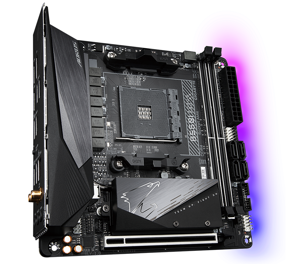 B550I AORUS PRO AX (Rev. 1.0) - Key features | Motherboard GIGABYTE