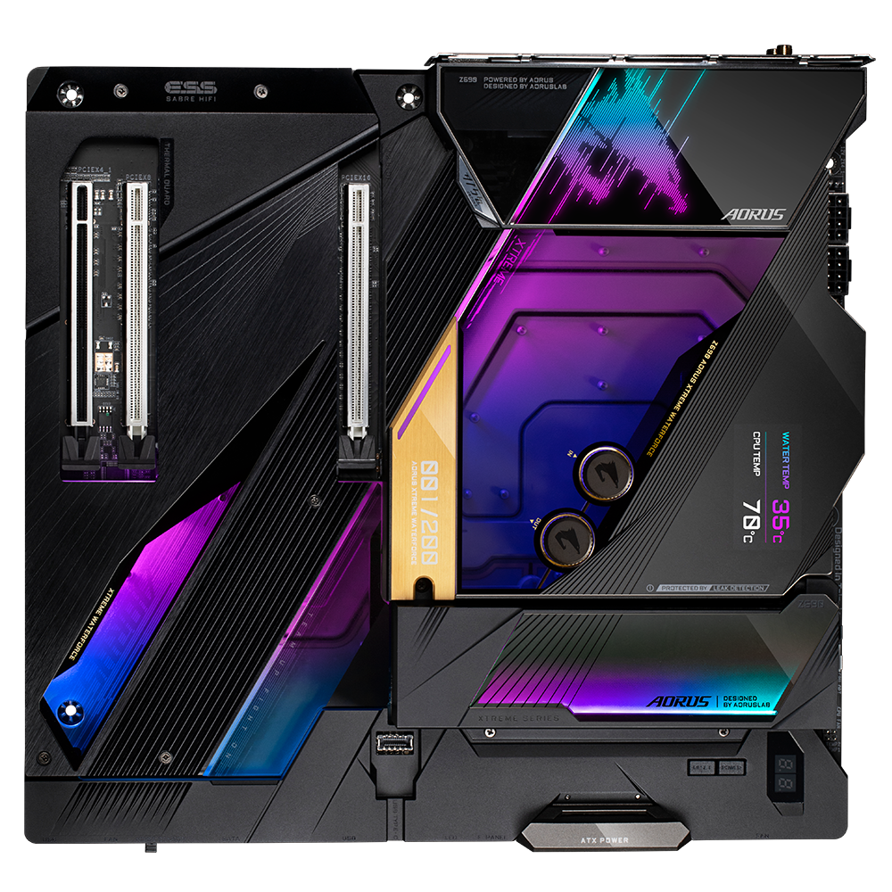 Aorus waterforce motherboard store