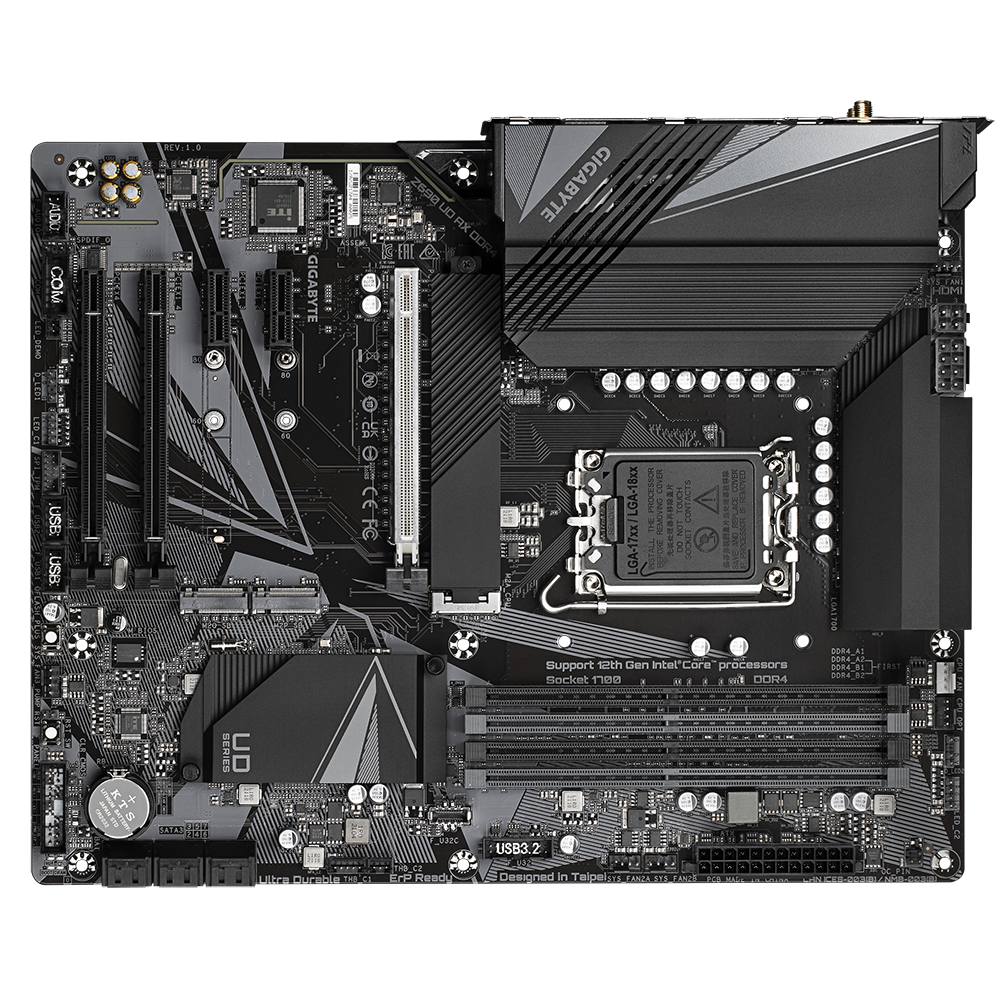 Z690 UD AX DDR4 (Rev. 1.x) - Key features | Motherboard GIGABYTE