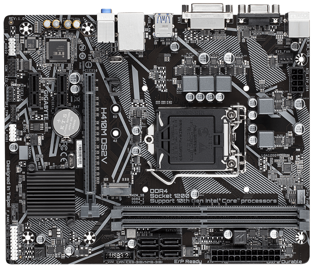 H410M DS2V - Key features | Motherboard GIGABYTE