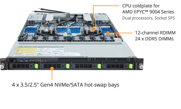 R183-Z90 (rev. LAD1) | Rack Servers - GIGABYTE Global