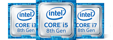 Intel Coffeelake Procesadores I3, i5, i7