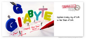 Gigabyte Simply Download The Latest Wallpapers New Year Cards And Screensaver